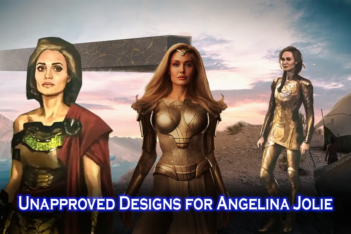 Revealed7 Unapproved Designs for Angelina Jolie's Marvel Superhero Costume