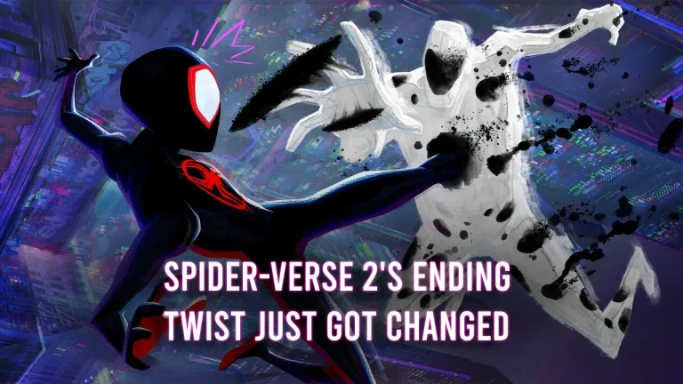 Home Release Version of Spider Verse 2 Presents Altered Ending Twist.